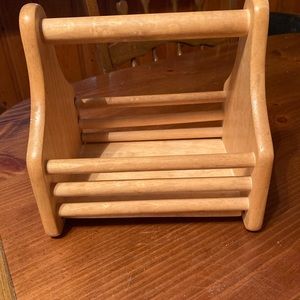 A mini book/magazine holder